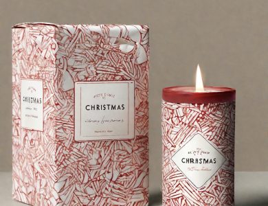 Christmas Candle Packaging