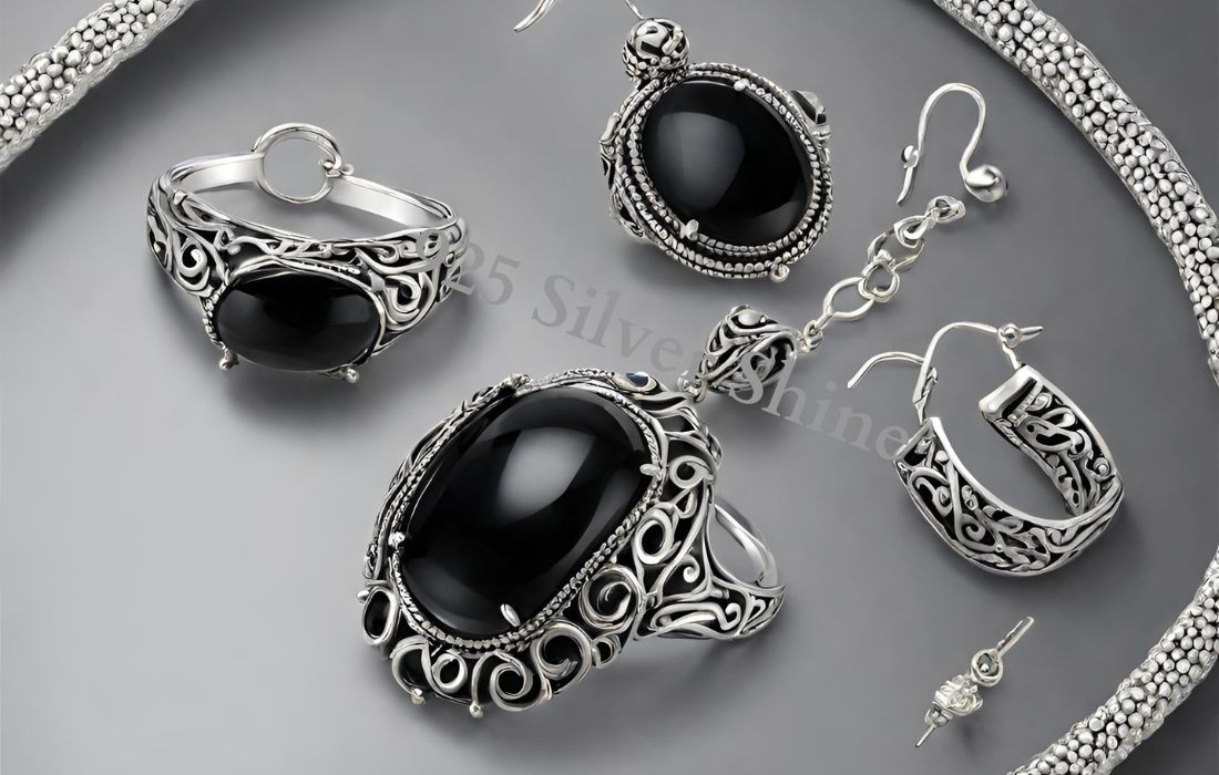 Black onyx jewelry