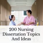 Nursing Dissertation Topic