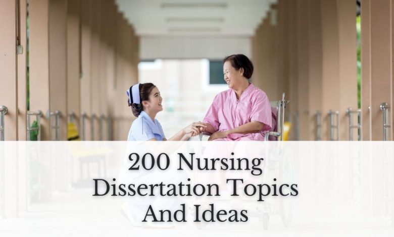 Nursing Dissertation Topic